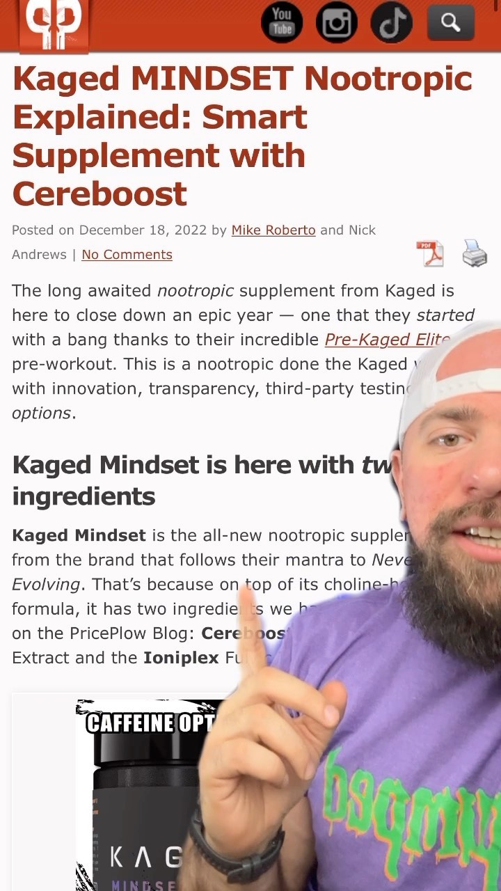 @kaged mindset: TWO NEW INGREDIENTS!