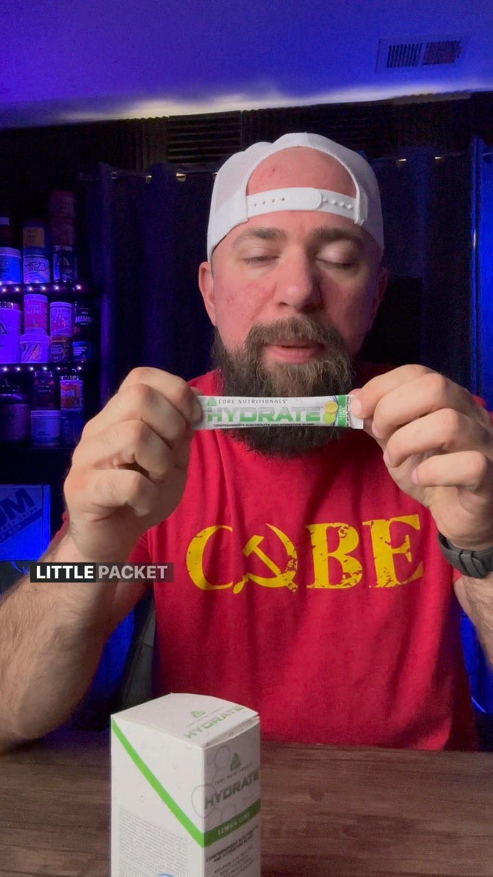 @corenutritionals HYDRATE- a non negotiable daily