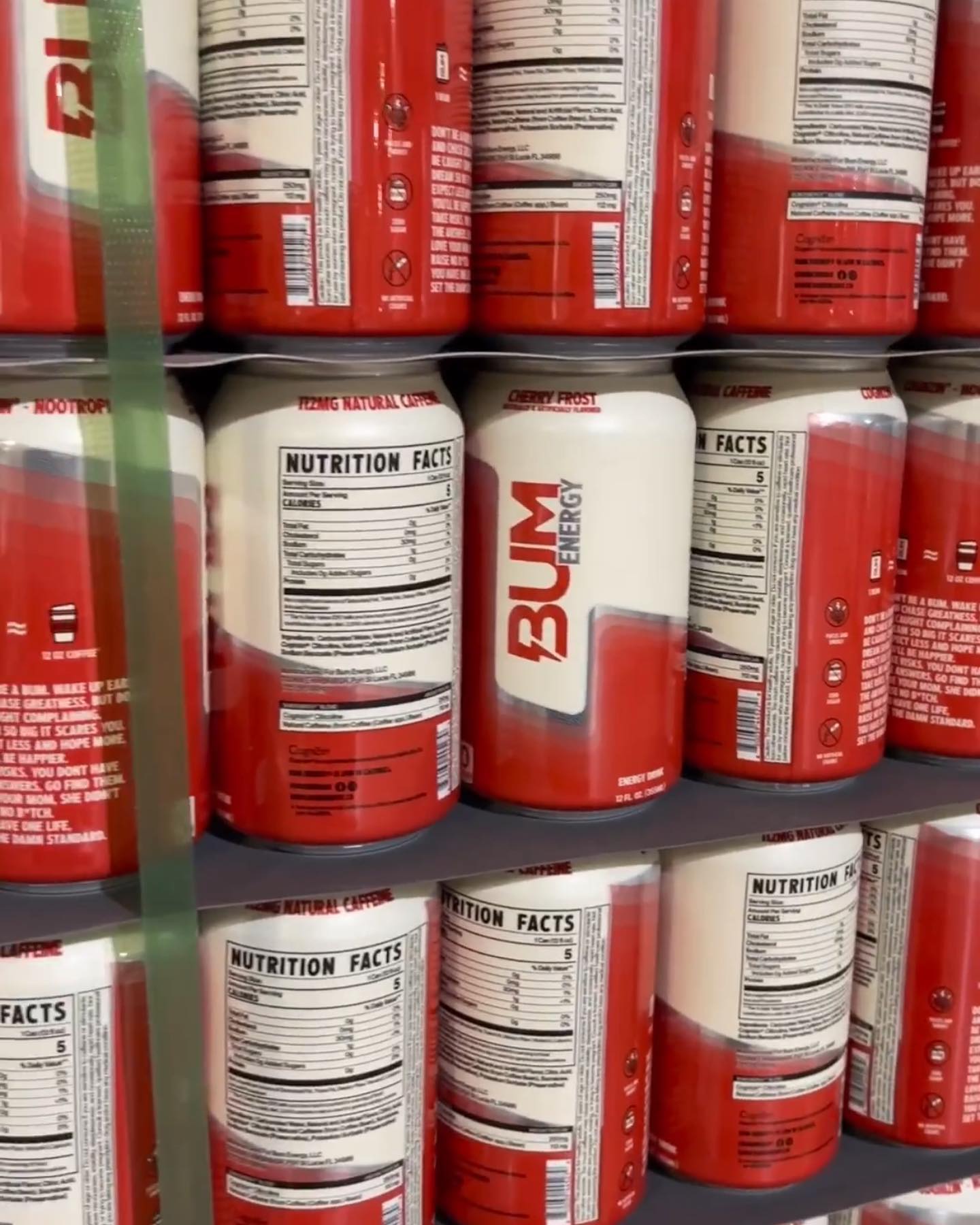 @bumenergy COMES IN CLASSIC SODA CAN 12oz with 112mg natural caffeine and 250 cognizin. Review very soon!