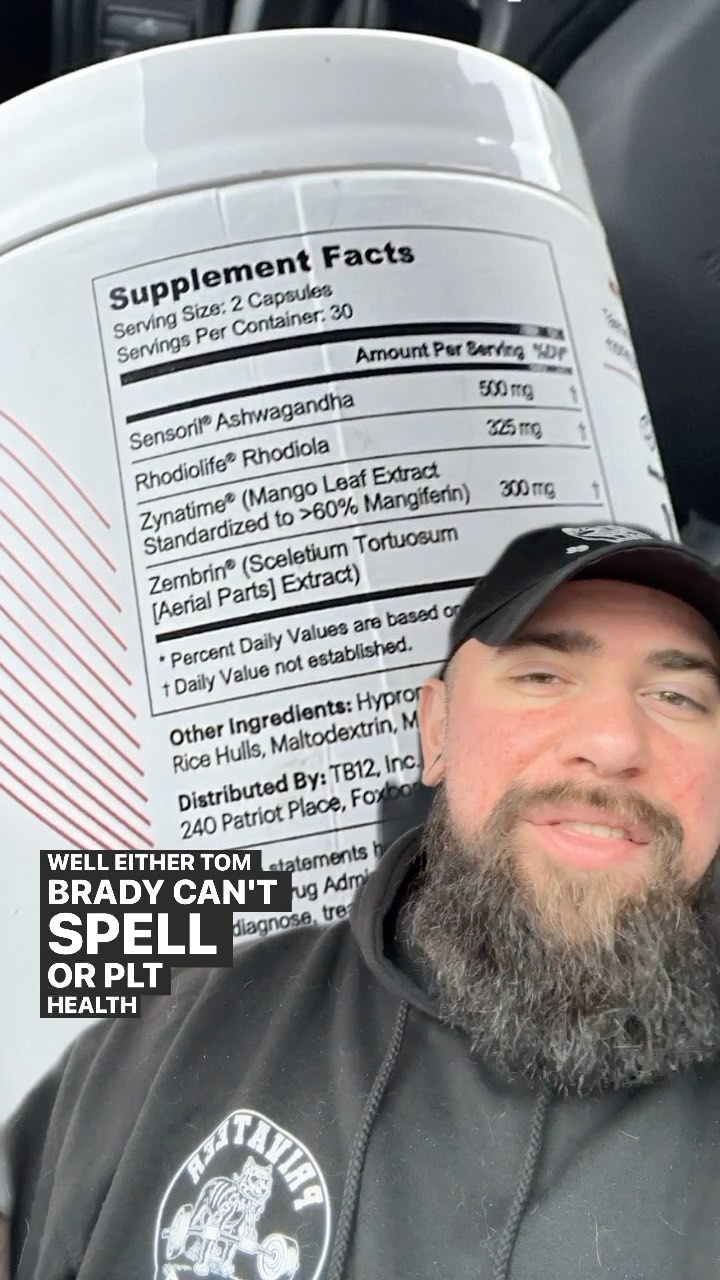 New @plthealthsolutions ingredient- Zynatime! Found in @tb12sports by @tombrady