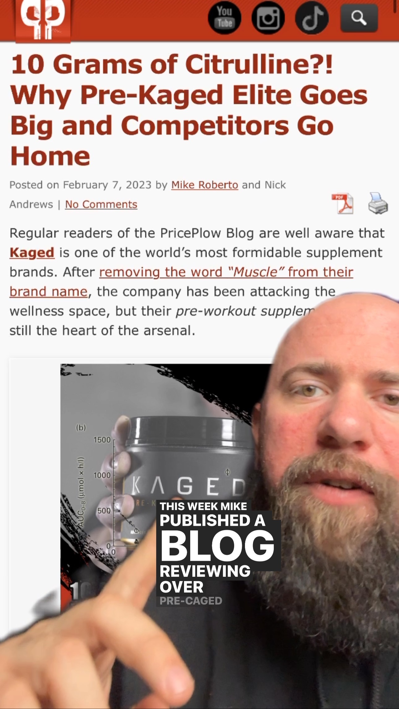 How much citrulline is enough? @kaged pre kaged elite is a great example to have this discussion