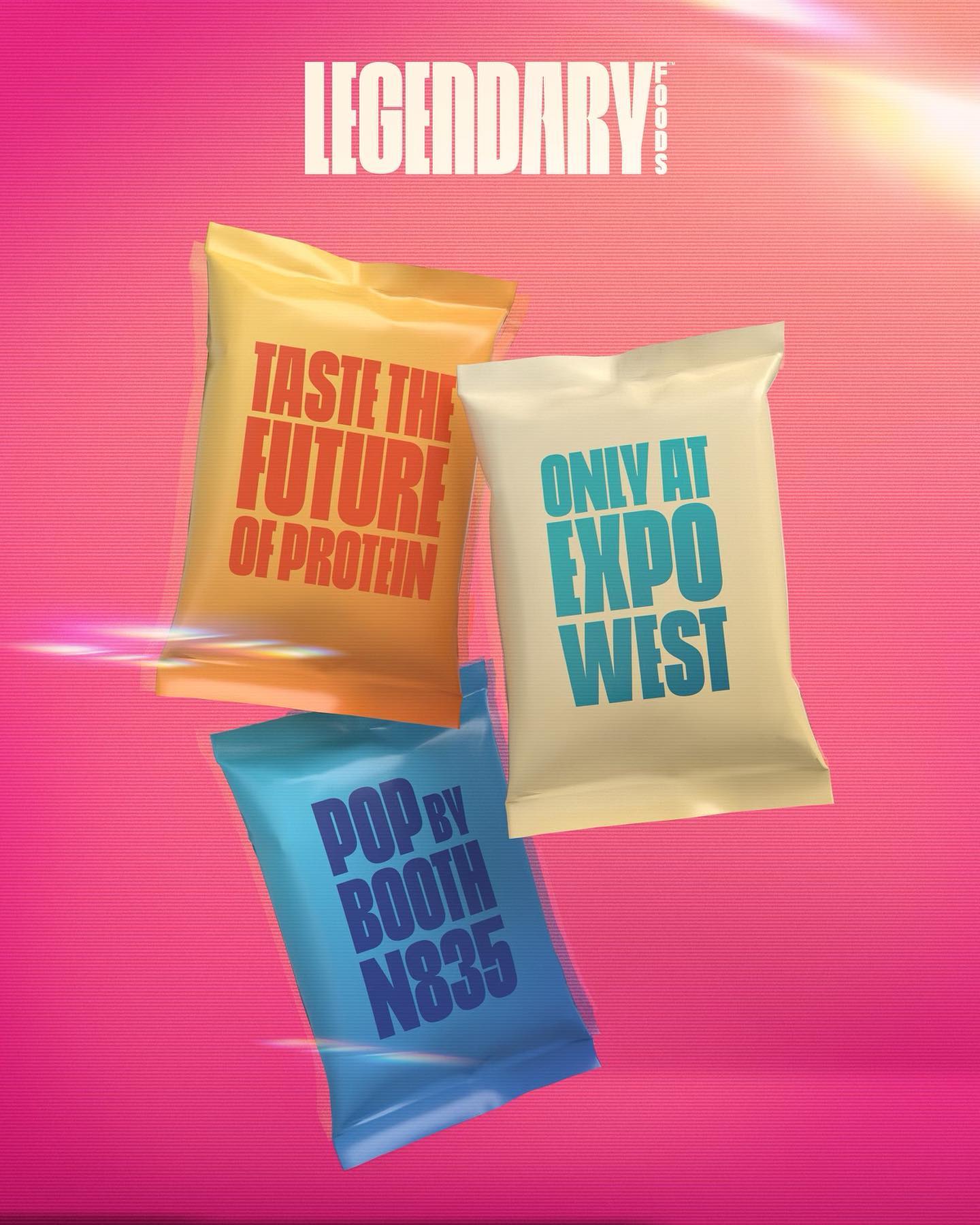 @legendaryfoods teases a new snack at @natprodexpo
