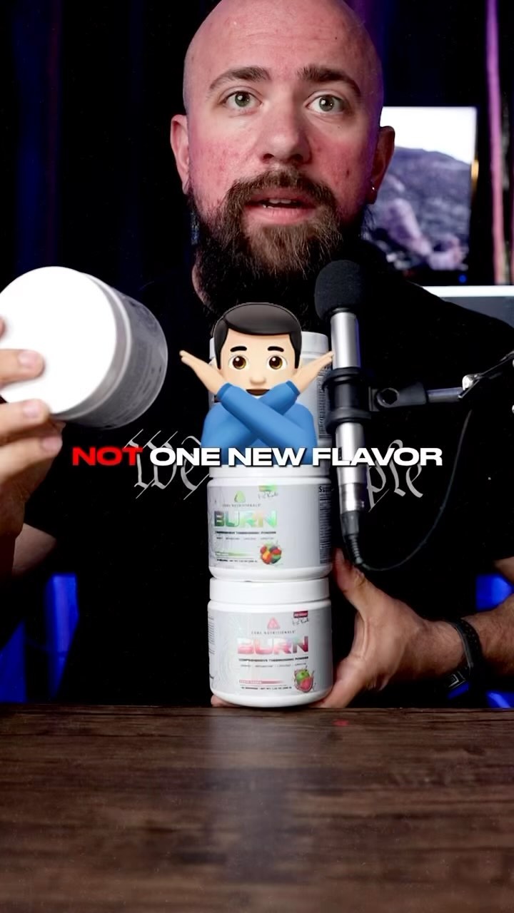 @corenutritionals BURN with 4 NEW FLAVORS! @phd_official killing it!