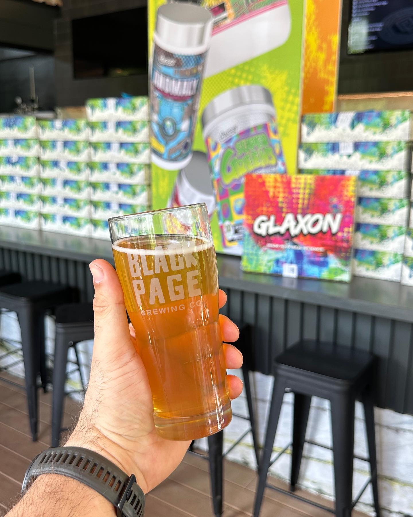 @iamglaxon x @blackpagebrew 