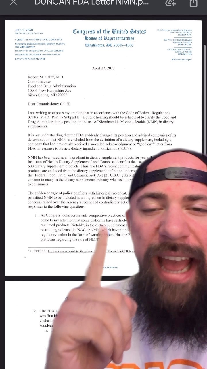 @npanational and @repjeffduncan are fighting for our right to quality nutrition.