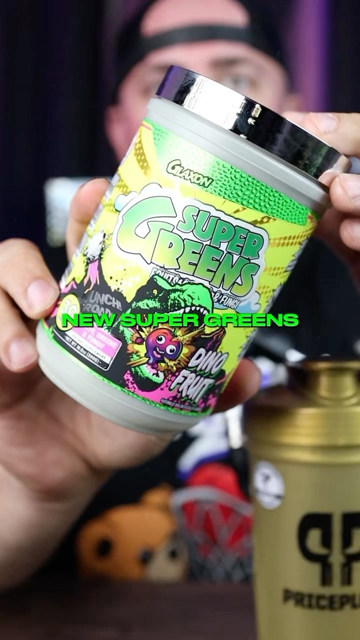 @supplementlab and @iamglaxon killed this one! Dino fruit super greens tastes like plum and apricots, with very little greens powdered taste!