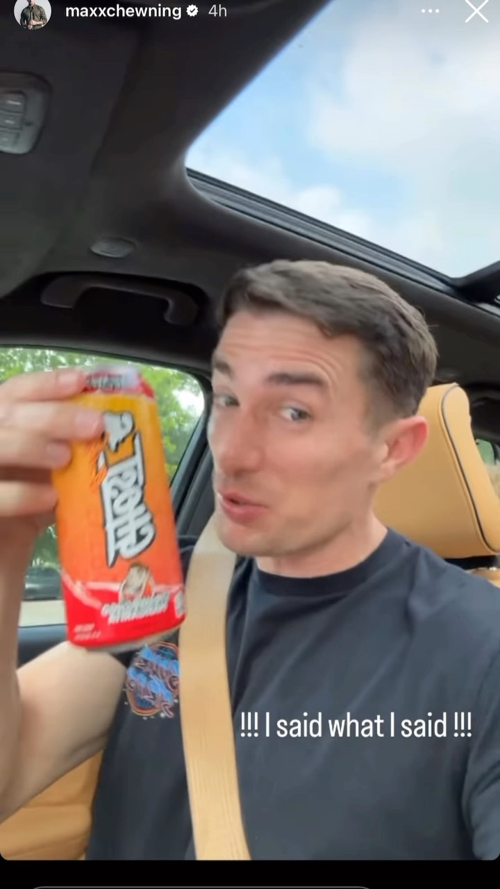 @maxxchewning with the tease…