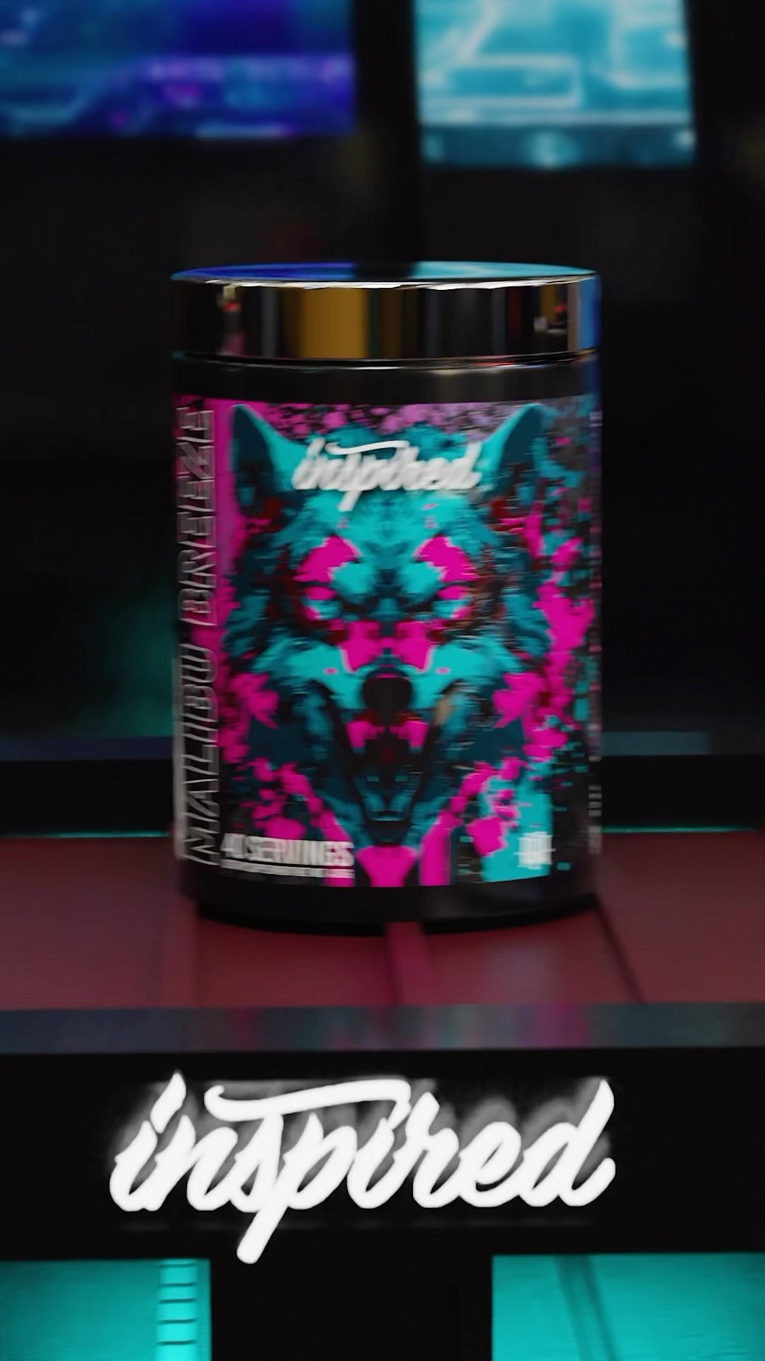 @inspirednutra DVST8 DARK is here and @kaylarossifitness has her own KILLAID version