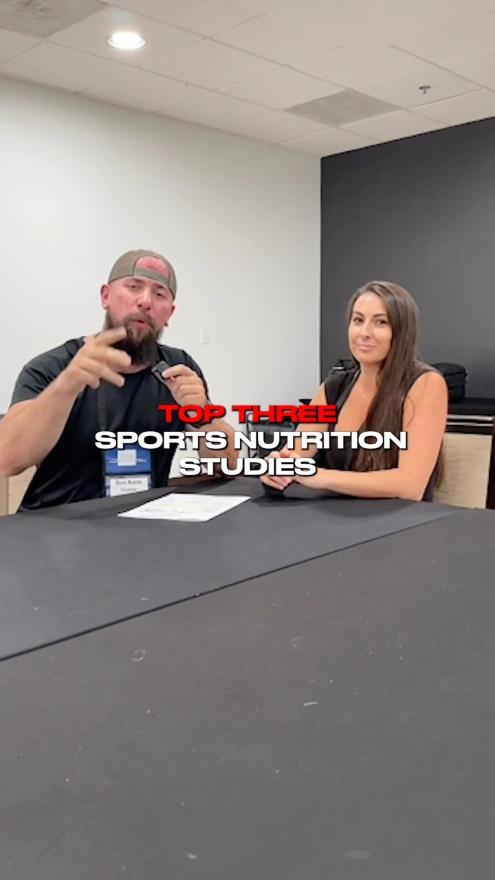 TOP 3 NEW SPORT SCIENCE STUDIES AT @the_issn 2023!