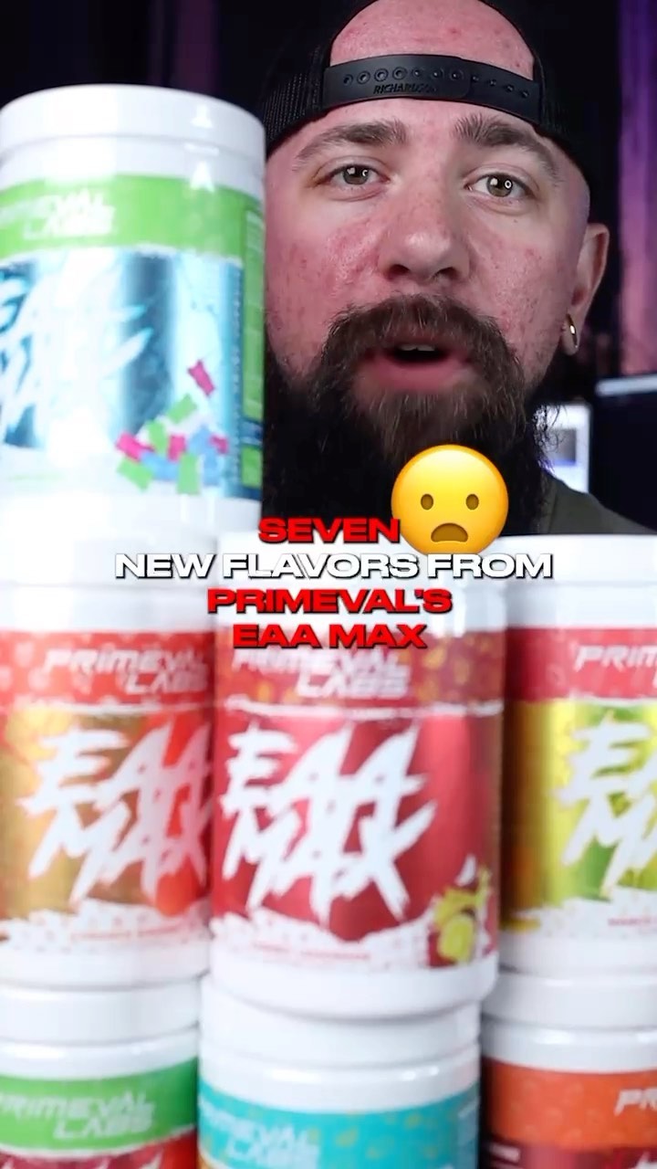 SEVEN NEW EAA FLAVORS FROM @primevallabs 