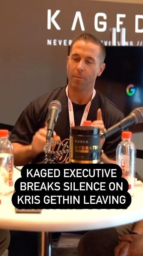 During the @gnclivewell podcast with @kaged @aaron_heidebreicht broke their silence on @krisgethin leaving the brand