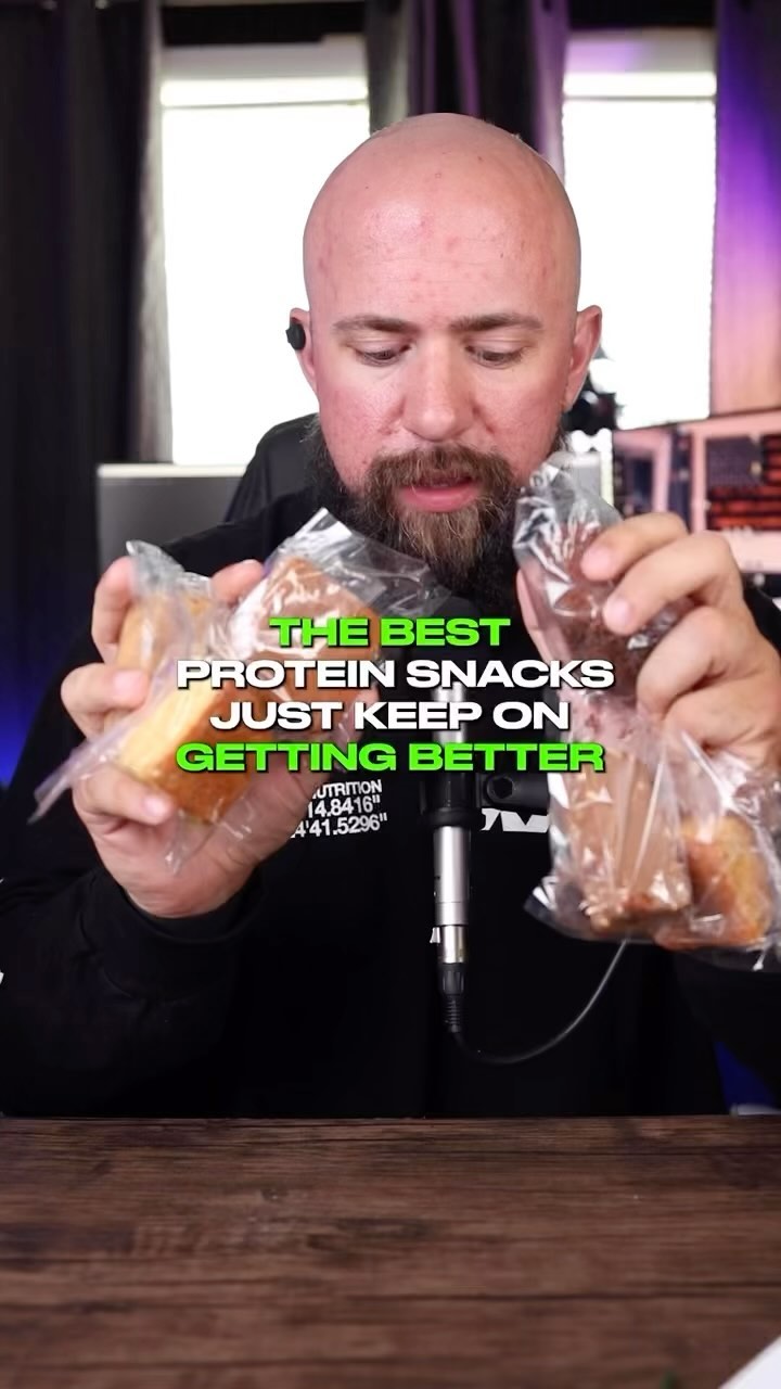 YUM - Beta-testing the new Kaged high-protein snacks - Protein Bar and and Crumb Cakes