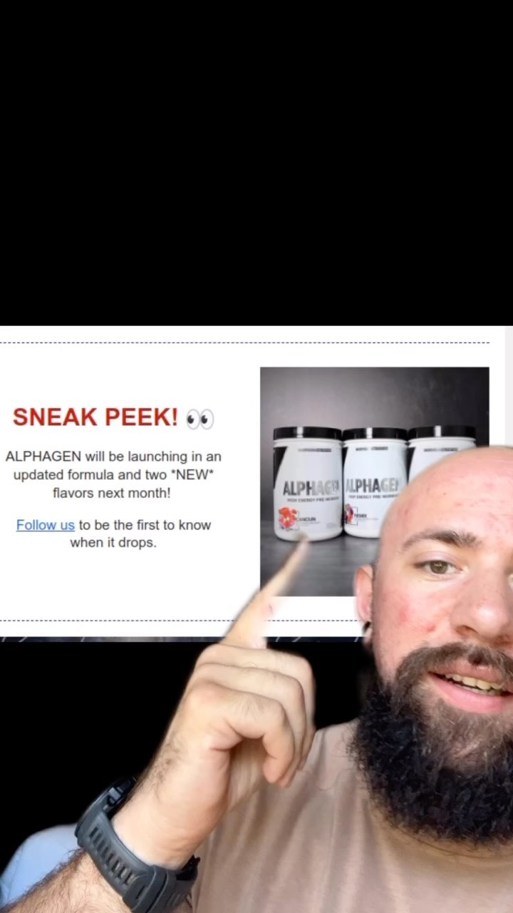 A new version of Morphogen Nutrition's AlphaGen pre-workout is coming later this summer / fall... a bit of a tease from their newsletter has been posted