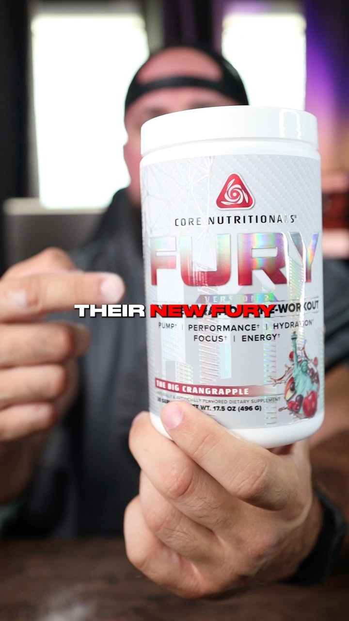 THE BIG CRANGRAPPLE?! Fury v2 exclusive flavor at @naturalbodyinc !
