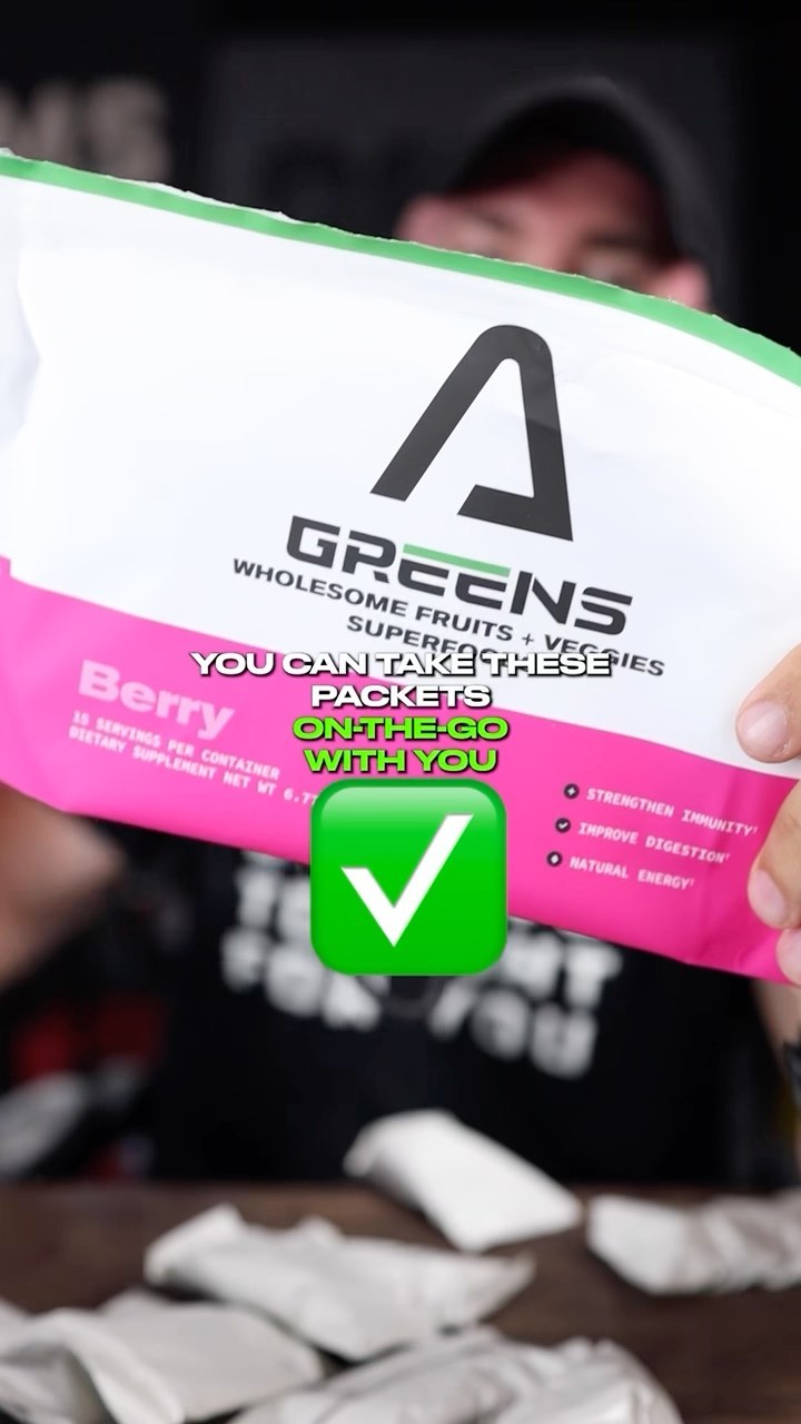 AstroFlav Greens / SuperFoods Now in Convenient On-the-Go Packs!