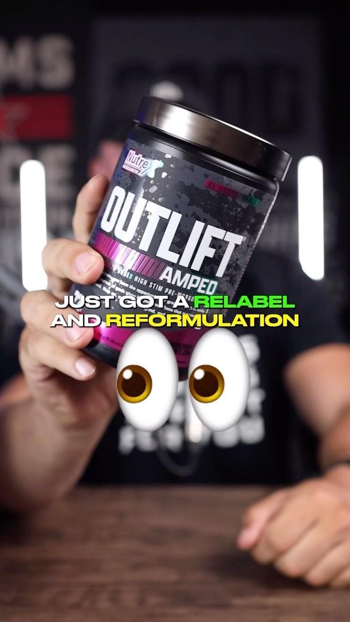 @nutrexresearch OUTLIFT amped is here! Here’s what we’re enjoying about it.