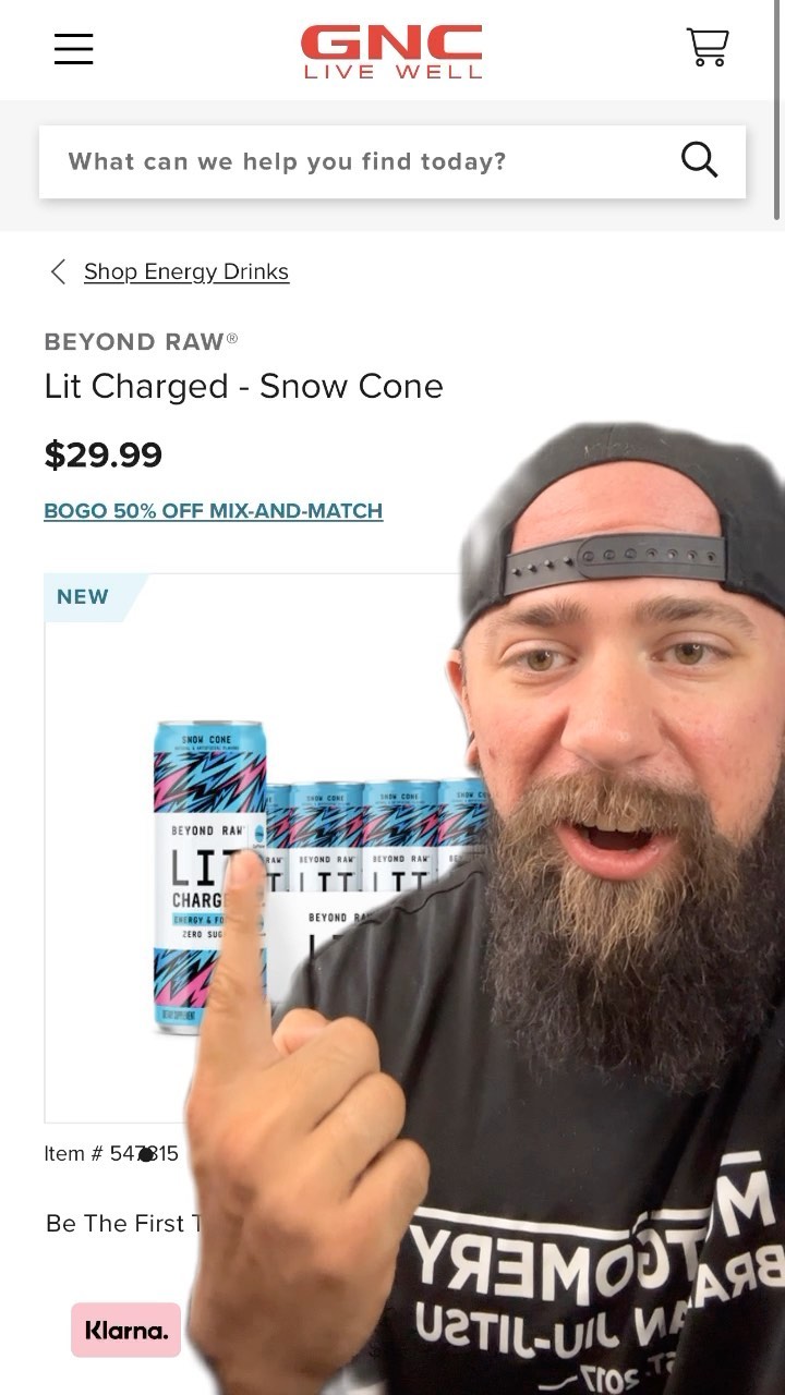 New Beyond Raw LIT *CHARGED* Available at GNC?