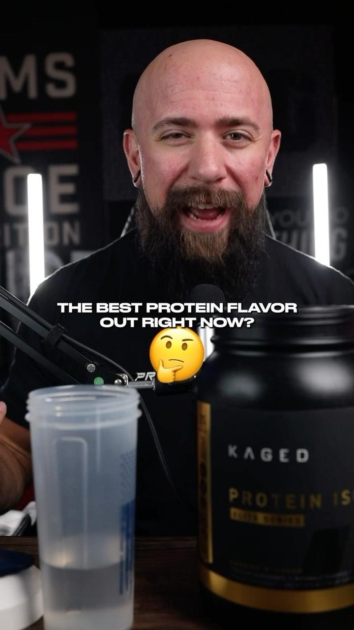 @kaged has been talking BIG game with this cookies and cream isolate protein- so we put it to the test