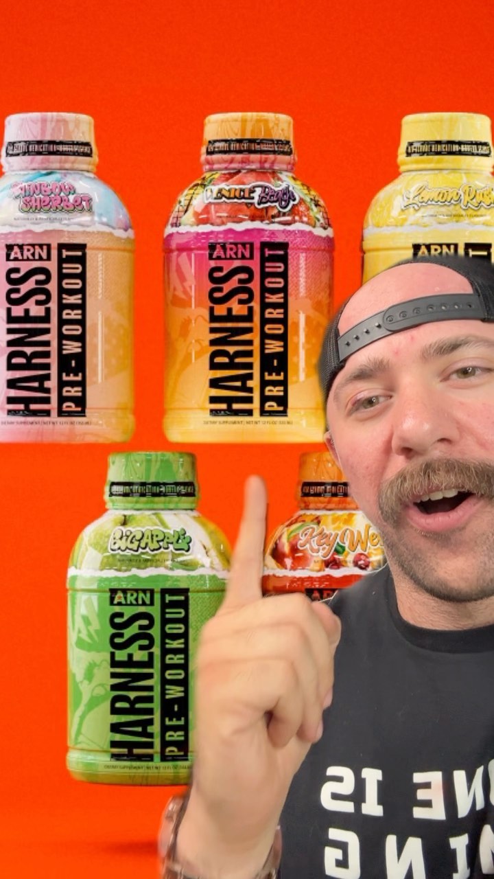 new @armsracenutrition harness RTD preworkout REVEALED