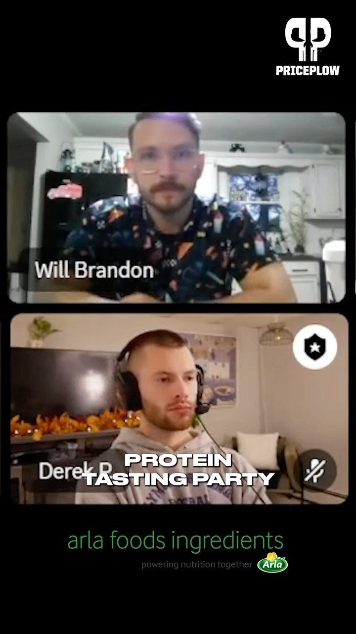 Protein tasting party?! Here’s a throwback to our discord meet up last month with Arla, @nutrabound and @simpson.labs