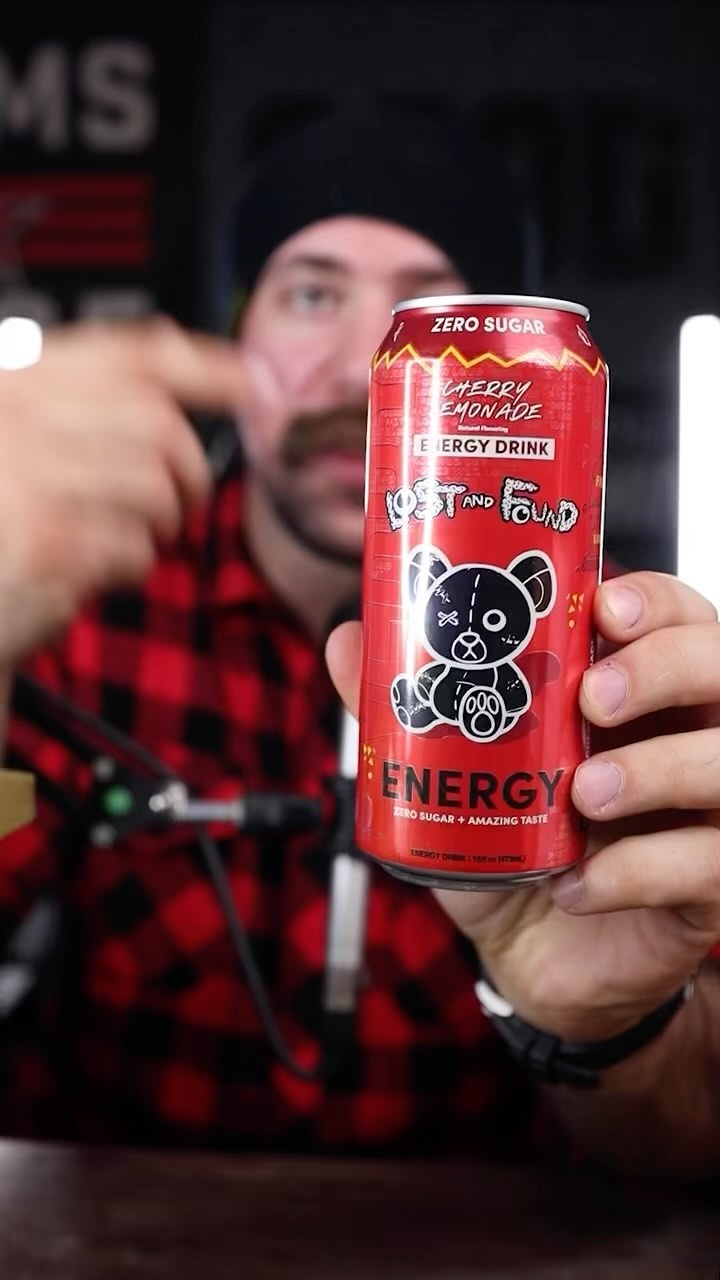Lost & Found Energy Updated with Printed Cans and No Artificial Colors!