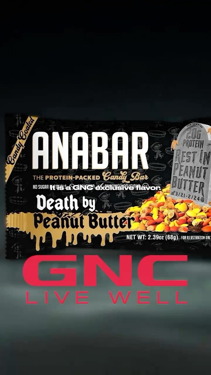 Anabar's DEATH BY PEANUT BUTTER, Exclusive at GNC?!