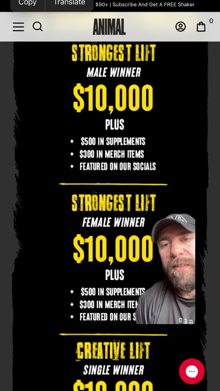 The Animal Strength Challenge is Here!