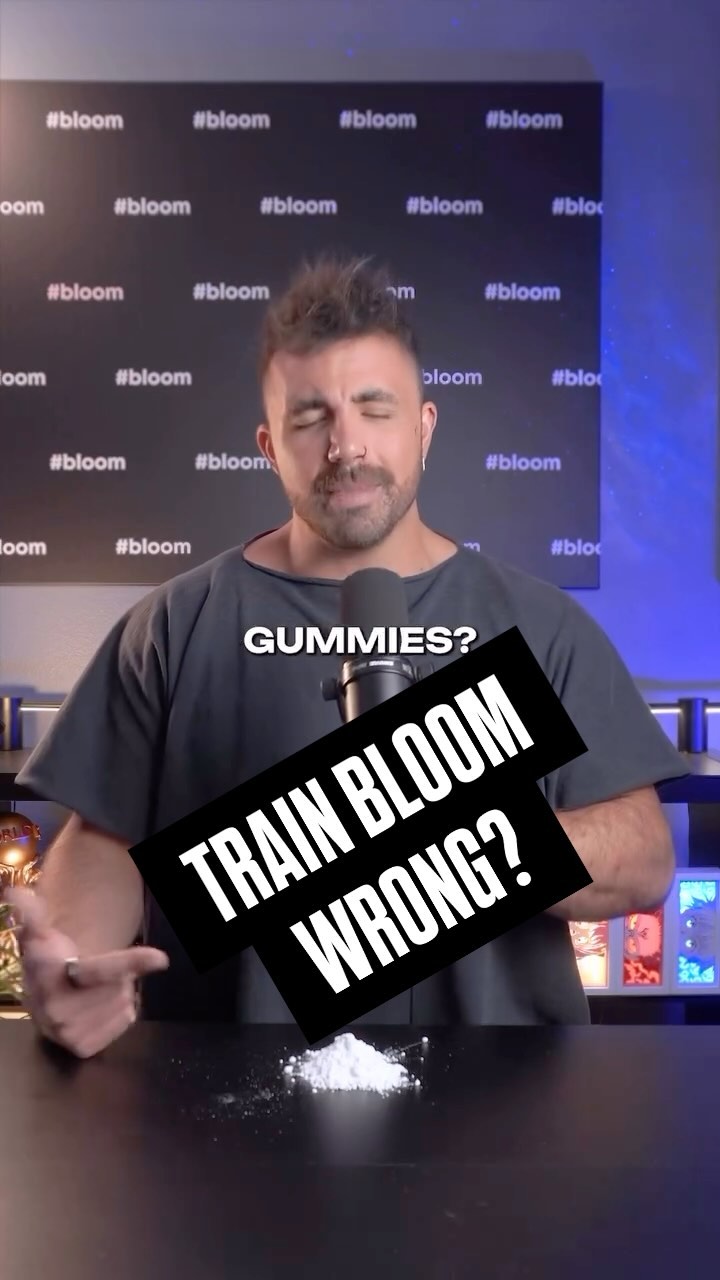 Awesome video by @trainbloom but creatine gummies are not a good idea to promote!