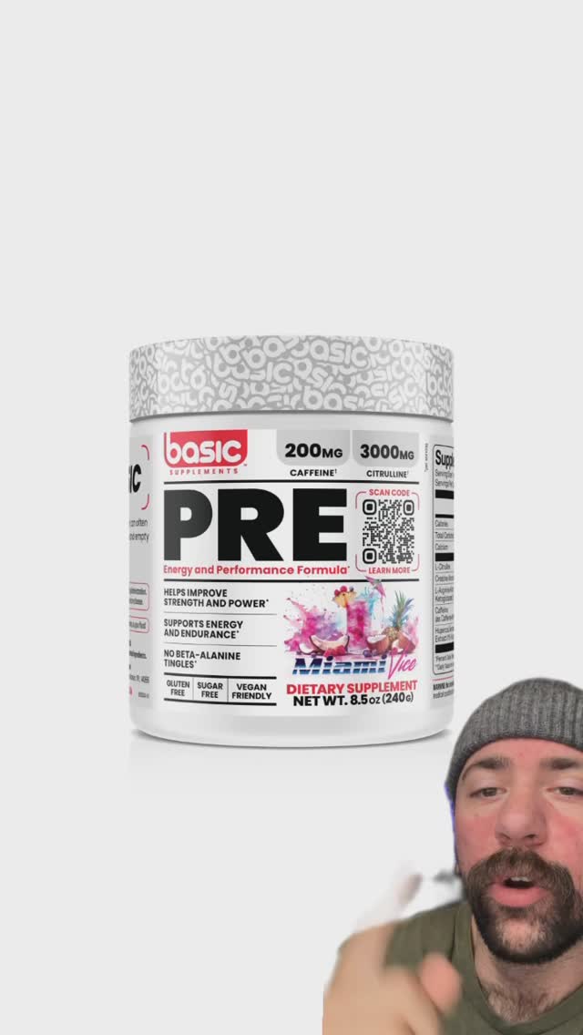 Basic PRE From Basic Supplements: Just the Basics!