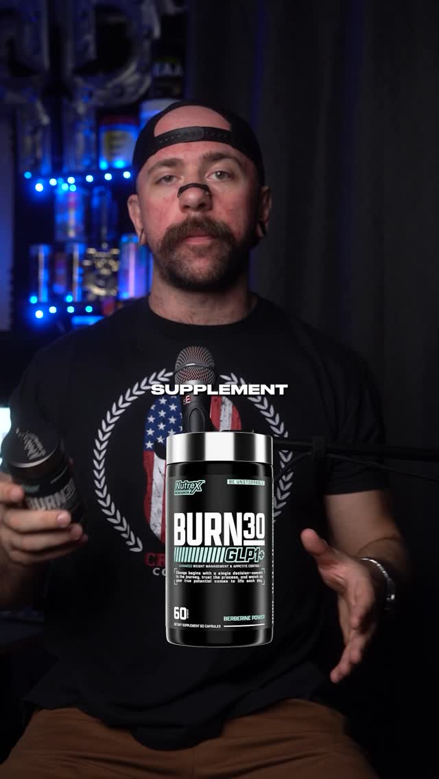 Meet BURN30 GLP1+ by @nutrexresearch