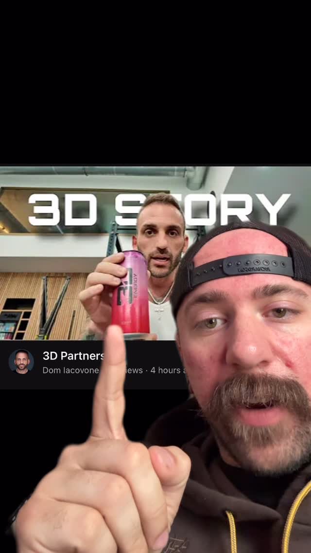 What you need to know about @iacovone x @3denergydrinks