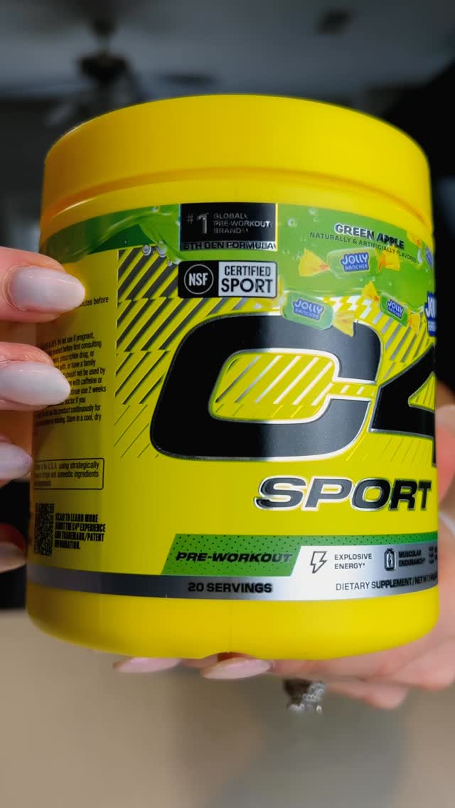 What’s your essentials pre-workout go-to?