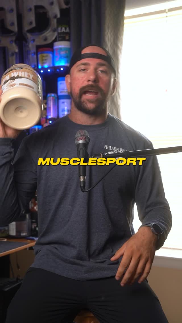 Brick and mortar exclusive! New white chocolate peanut butter from @musclesportusa
