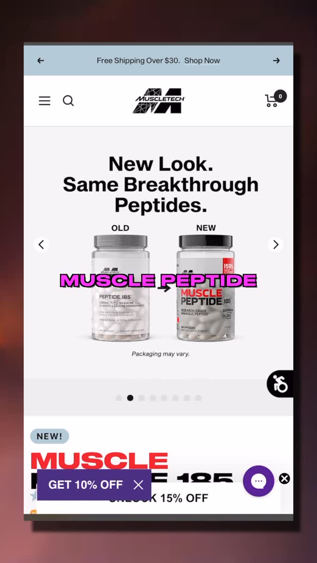 @muscletech hooked us up with their new peptide stack- which one are you grabbing?