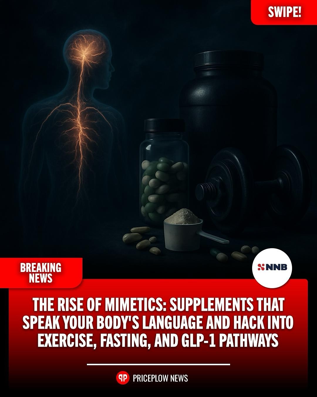 Have you used mimetic supplements? Here’s 3 that @nnbnutrition has brought onto the scene and what they can do for you