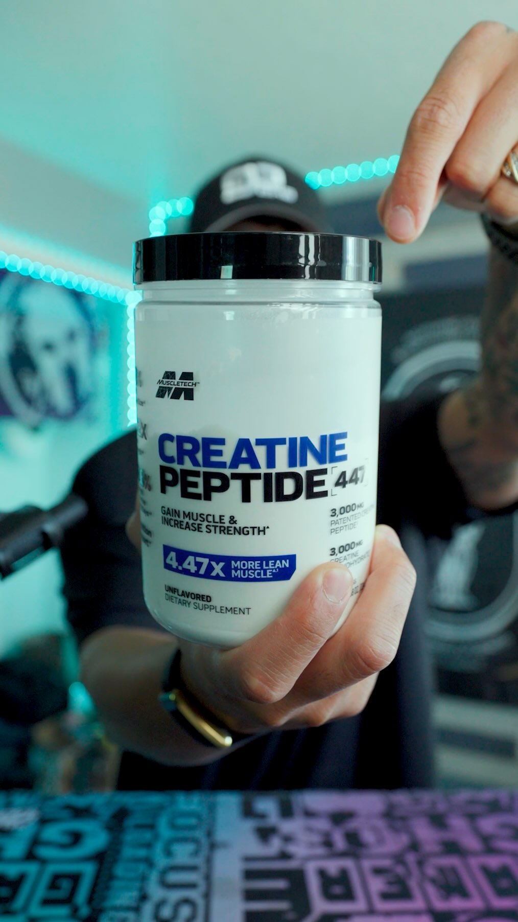 What you need to know about @muscletech Creatine Peptide 447  