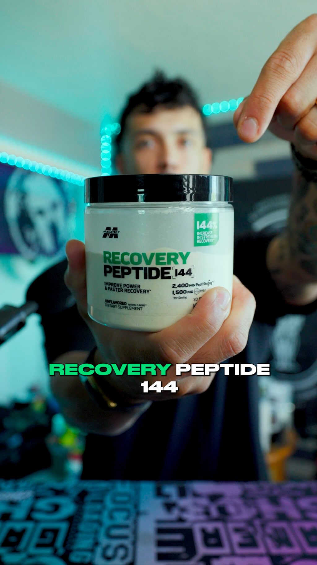 What you need to know about @muscletech Recovery Peptide 144  