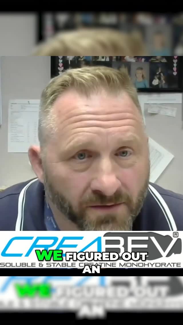 Have you watched our newest podcast with Glanbia Nutritionals? We dive deep into the ingredients CreaBev and OptiATP, here explaining the tech that allows us to have higher doses of creatine in ready to drink beverages
