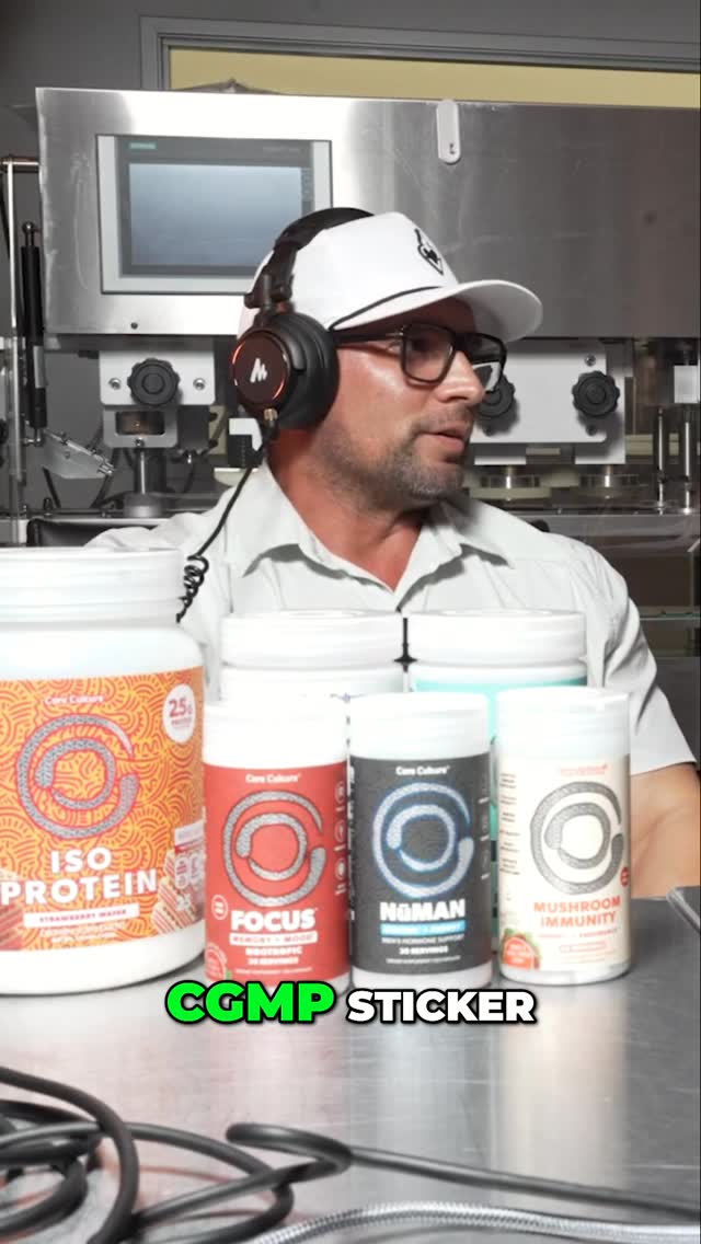 FAKE cGMP LOGOS? Why @veritacor_manufacturing uses NSF to audit their supplement manufacturing!