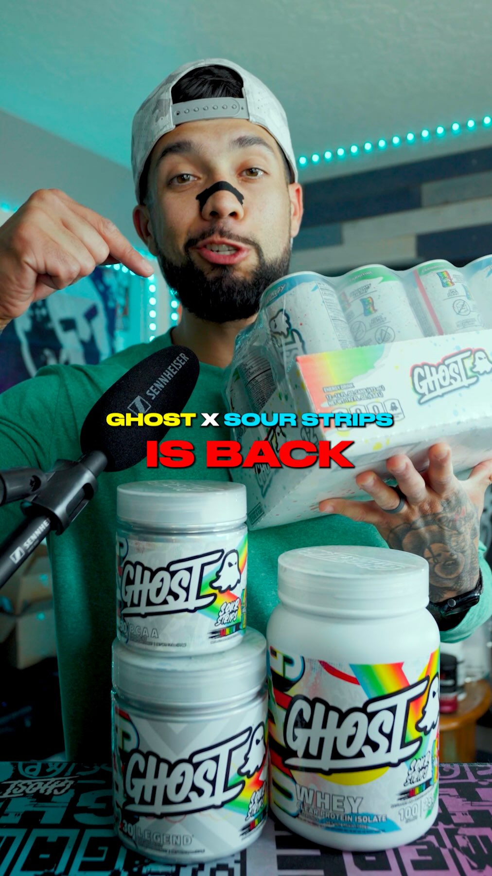WE BACK @ghostlifestyle x @sourstrips