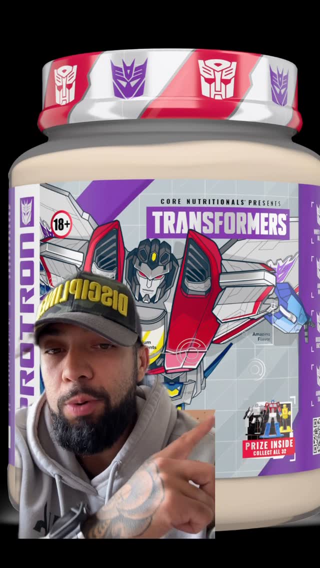 @corenutritionals x @transformersofficial