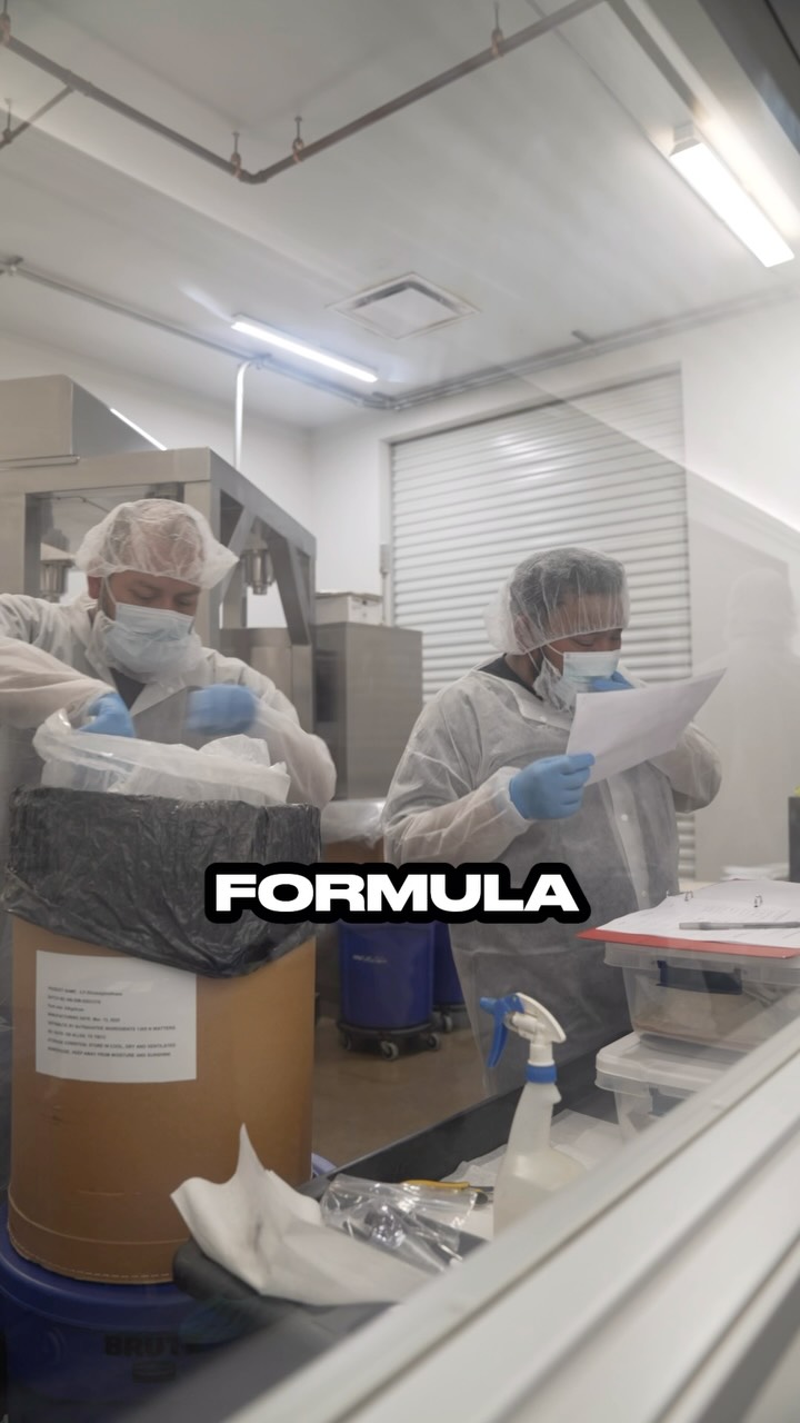 @veritacor_manufacturing brought us in house to see how they put together hot new brands and formulas. Would you watch more breakdowns on GMPs and manufacturing?