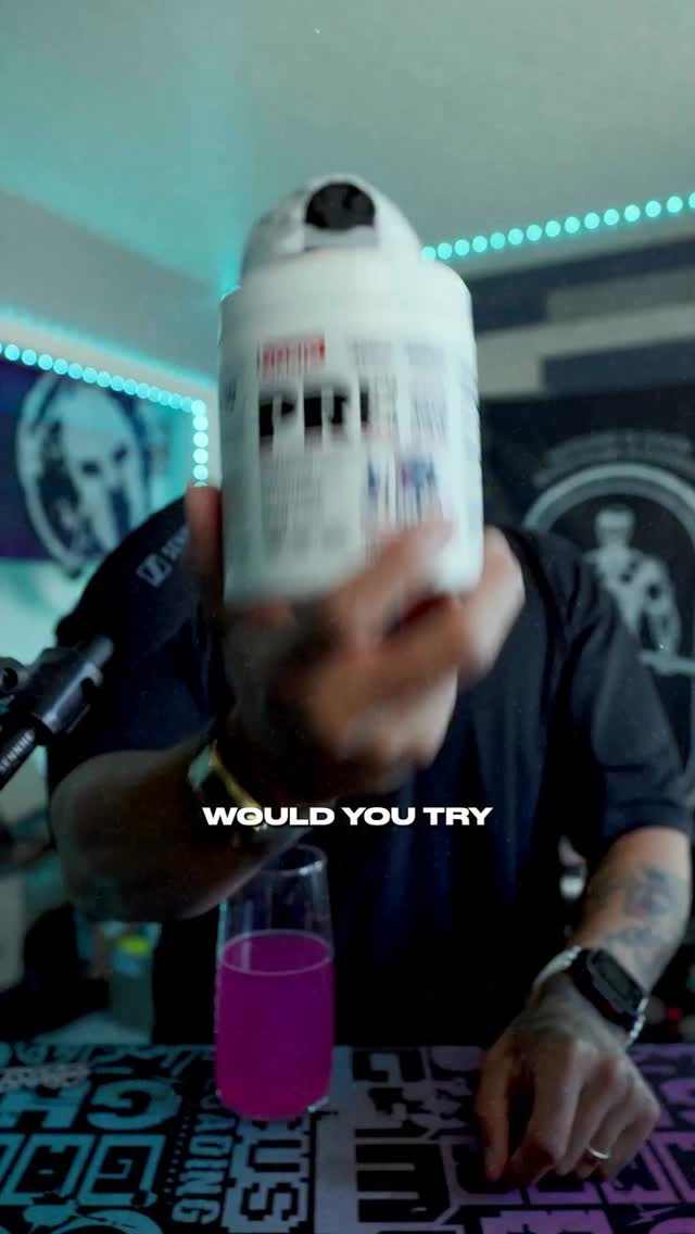 Would you try a pre-workout with edible GLITTER?