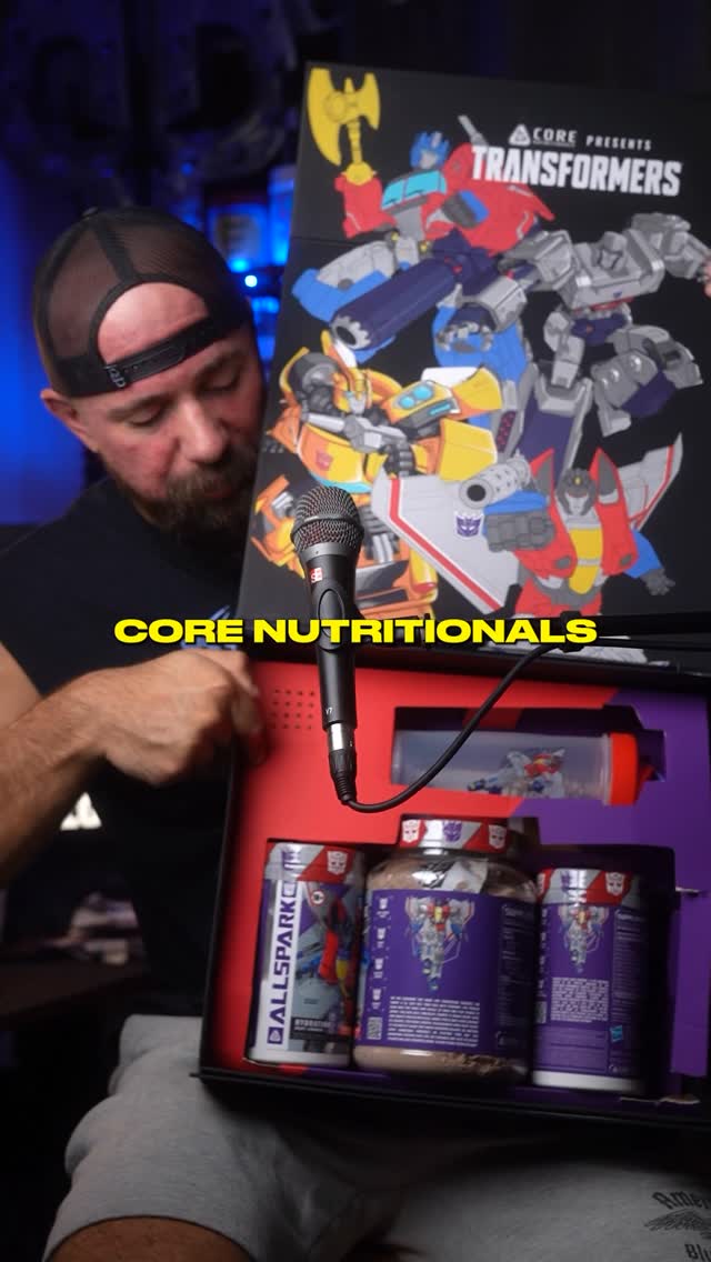 @corenutritionals x @transformersofficial 