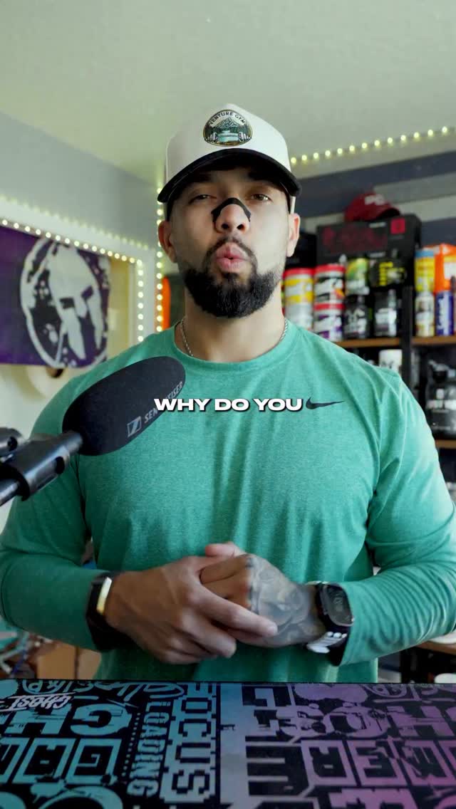Why do you take pre-workout?