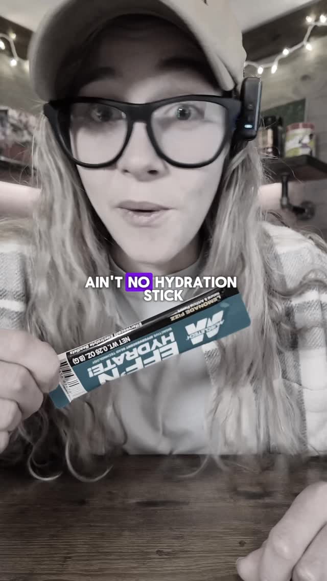 This hydration snap, crackles, and pops like Rice Krispies or your knees when you squat 