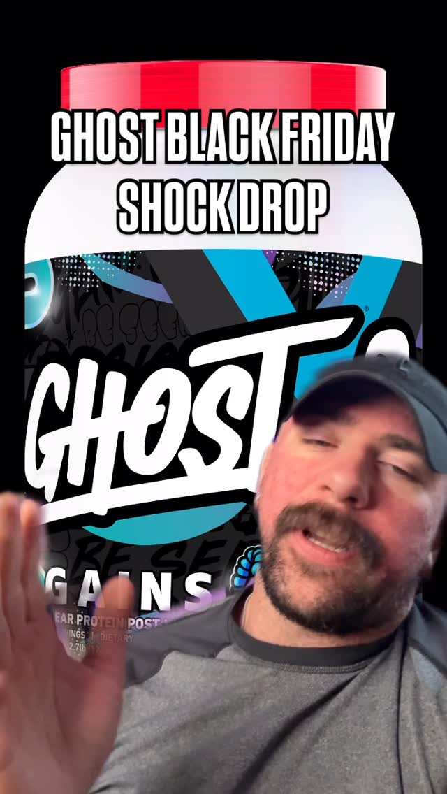 @ghostlifestyle SHOCK DROP CLEAR GAINER