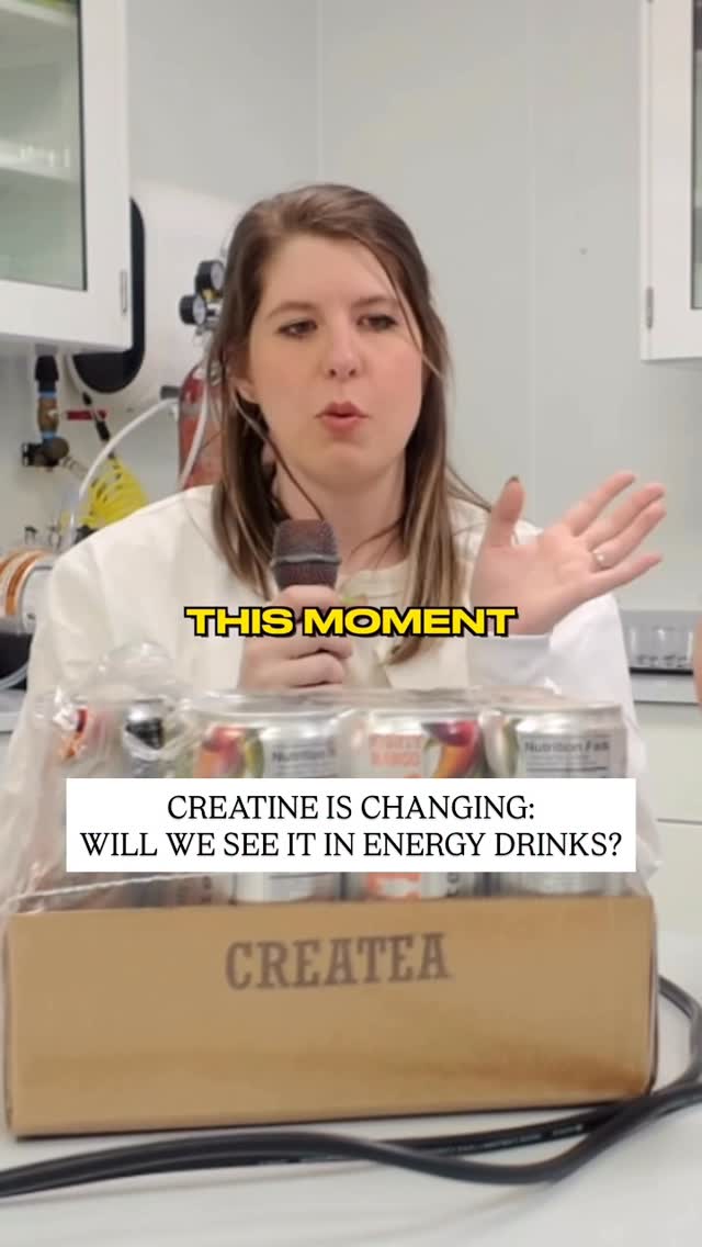 Will we see more creatine in energy drinks?