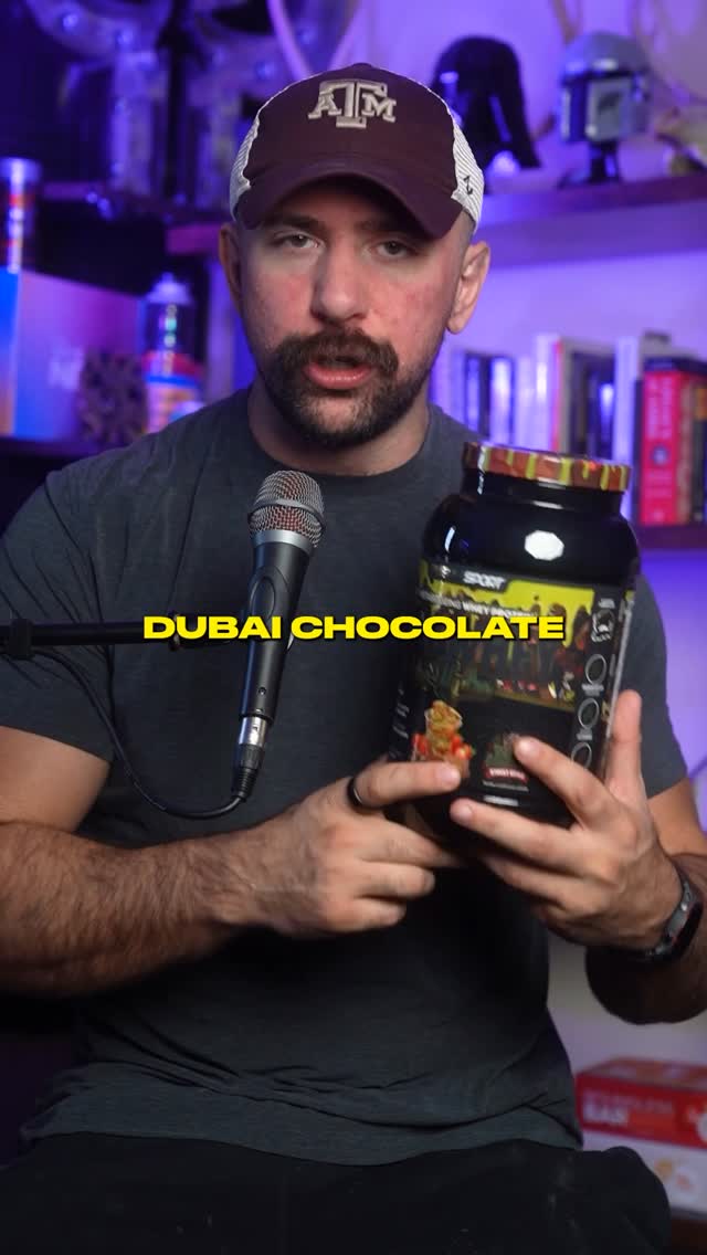 Free Dubai Chocolate Protein anyone?