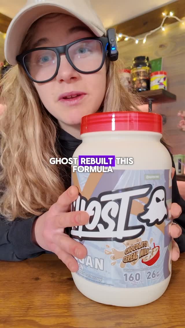 Ghost rebuilt their Vegan Protein...